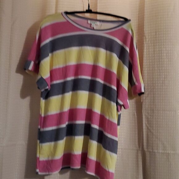 Andree by Unit Colorblock shirt  L use - Picture 1 of 5